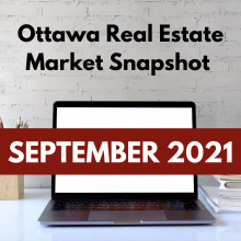 Ottawa Real Estate Market Snapshot September 2021